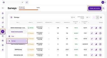 How to create a TWIPLA survey